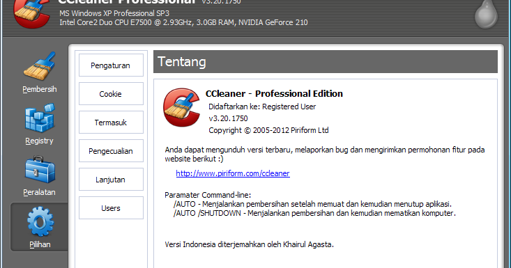 How to run ccleaner on d drive